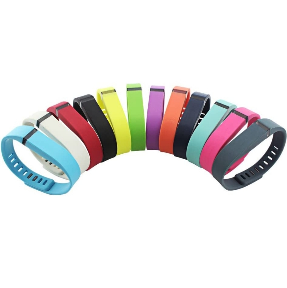 12PCS Fitbit Flex Wristband Replacement Accessory with Clasp (No Tracker)